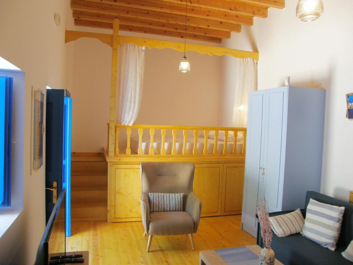 The Water Mill Cottage Lagoudi Zia Bagian luar foto