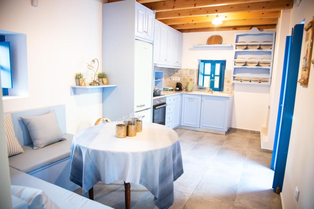 The Water Mill Cottage Lagoudi Zia Bagian luar foto