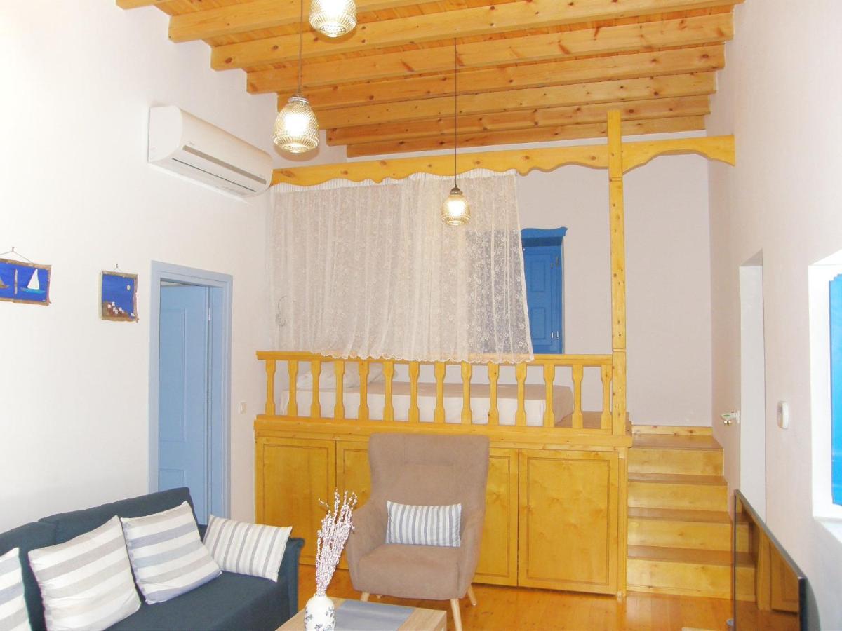 The Water Mill Cottage Lagoudi Zia Bagian luar foto