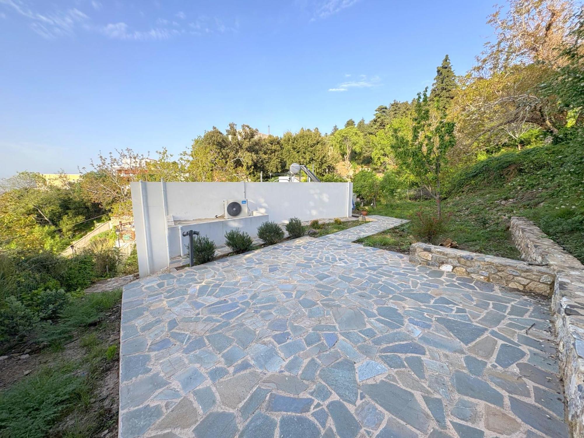 The Water Mill Cottage Lagoudi Zia Bagian luar foto